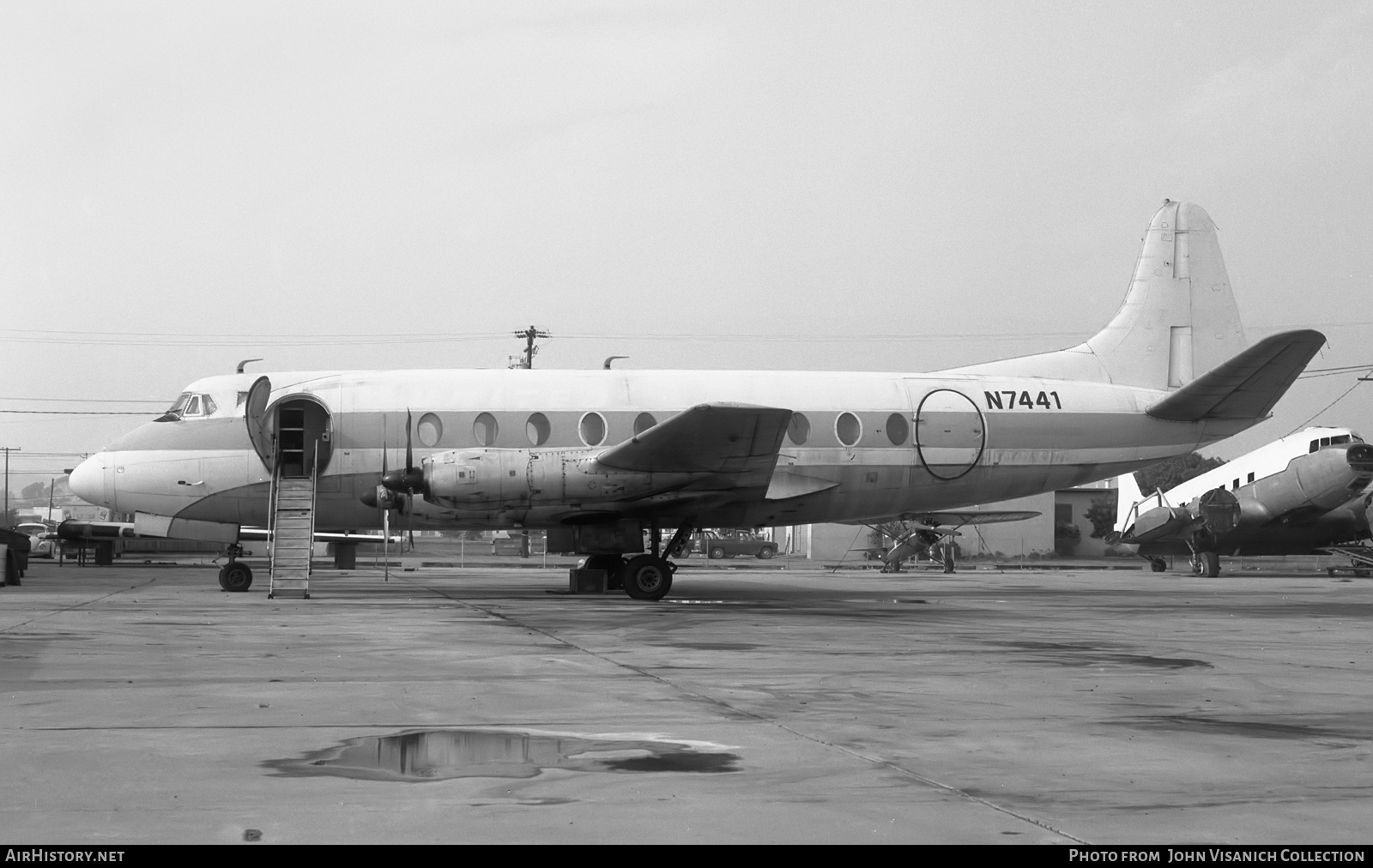 Aircraft Photo of N7441 | Vickers 745D Viscount | AirHistory.net #729394