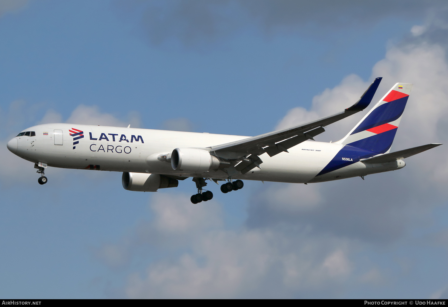 Aircraft Photo of N536LA | Boeing 767-316F/ER | LATAM Cargo | AirHistory.net #729400