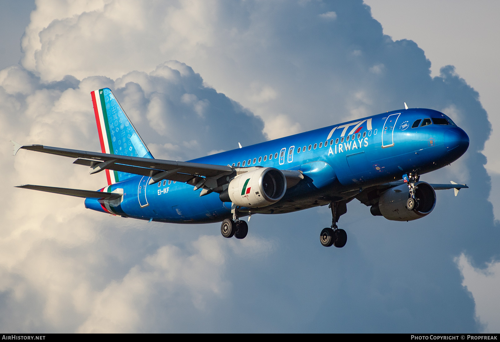 Aircraft Photo of EI-IKF | Airbus A320-214 | ITA Airways | AirHistory.net #729416