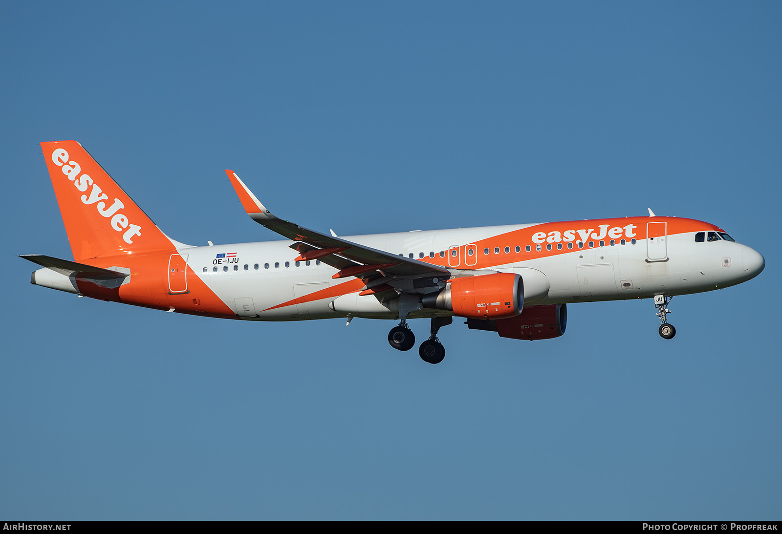 Aircraft Photo of OE-IJU | Airbus A320-214 | EasyJet | AirHistory.net #729428