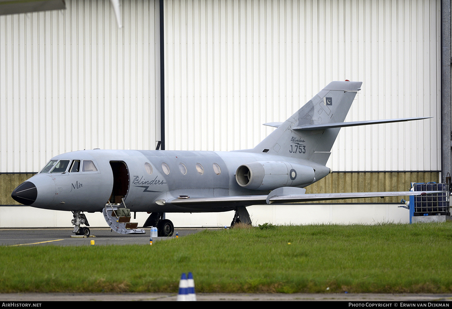 Aircraft Photo of J-753 | Dassault Falcon 20E | Pakistan - Air Force | AirHistory.net #729487