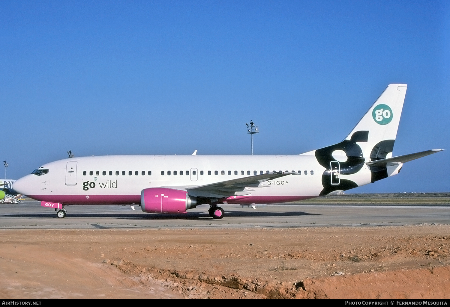 Aircraft Photo of G-IGOY | Boeing 737-36N | Go Fly | AirHistory.net #729495