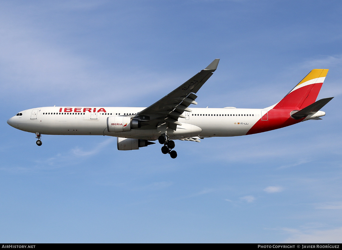 Aircraft Photo of EC-LZJ | Airbus A330-302 | Iberia | AirHistory.net #729510