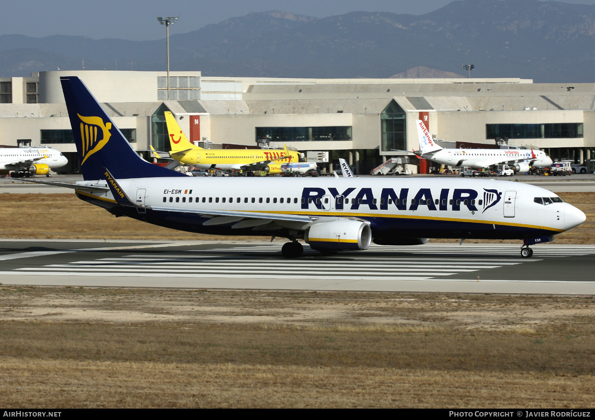 Aircraft Photo of EI-ESM | Boeing 737-8AS | Ryanair | AirHistory.net #729512