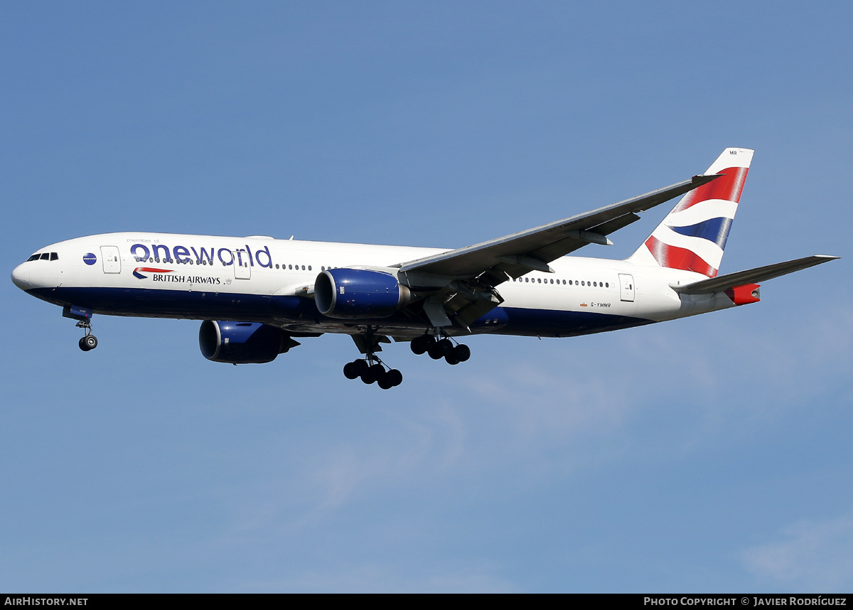 Aircraft Photo of G-YMMR | Boeing 777-236/ER | British Airways | AirHistory.net #729513