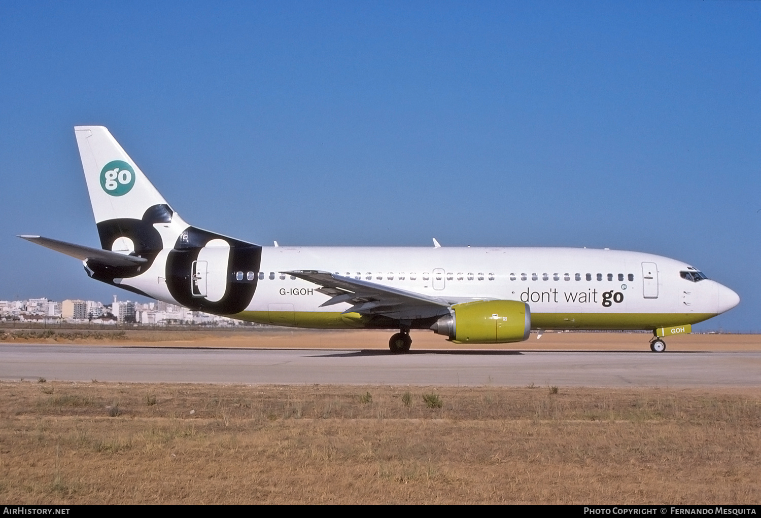 Aircraft Photo of G-IGOH | Boeing 737-3Y0 | Go Fly | AirHistory.net #729522