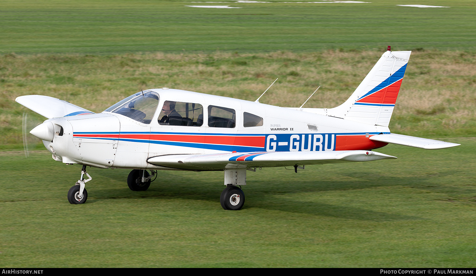 Aircraft Photo of G-GURU | Piper PA-28-161 Cherokee Warrior II | AirHistory.net #729528