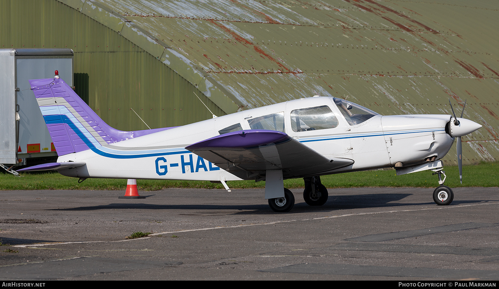 Aircraft Photo of G-HALC | Piper PA-28R-200 Cherokee Arrow | AirHistory.net #729536