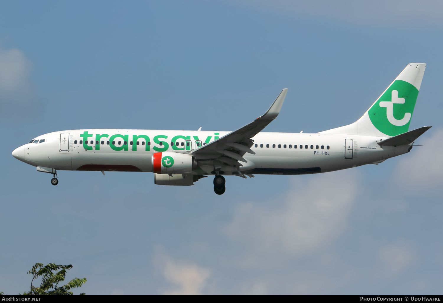 Aircraft Photo of PH-HXL | Boeing 737-800 | Transavia | AirHistory.net #729544