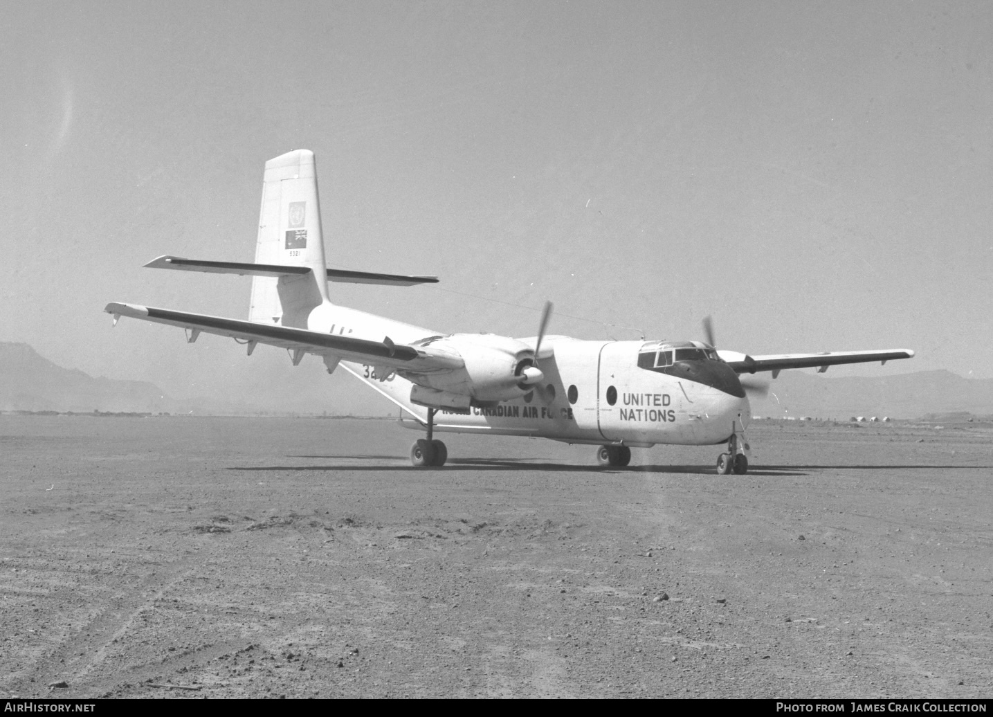 Aircraft Photo of 5320 | De Havilland Canada CC-108 Caribou 1A | United Nations | AirHistory.net #729550