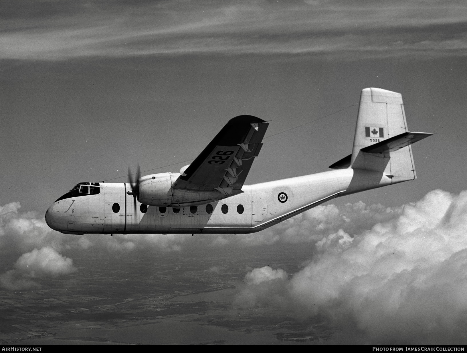 Aircraft Photo of 5326 | De Havilland Canada CC-108 Caribou 1B | Canada - Air Force | AirHistory.net #729553