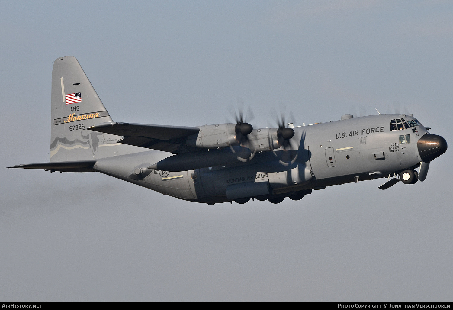 Aircraft Photo of 96-7325 / 67325 | Lockheed C-130H Hercules | USA - Air Force | AirHistory.net #729575