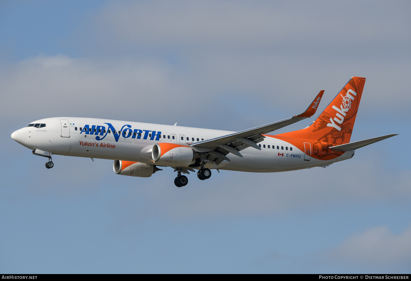 Aircraft Photo of C-FNYU | Boeing 737-8AL | Air North | AirHistory.net #729579