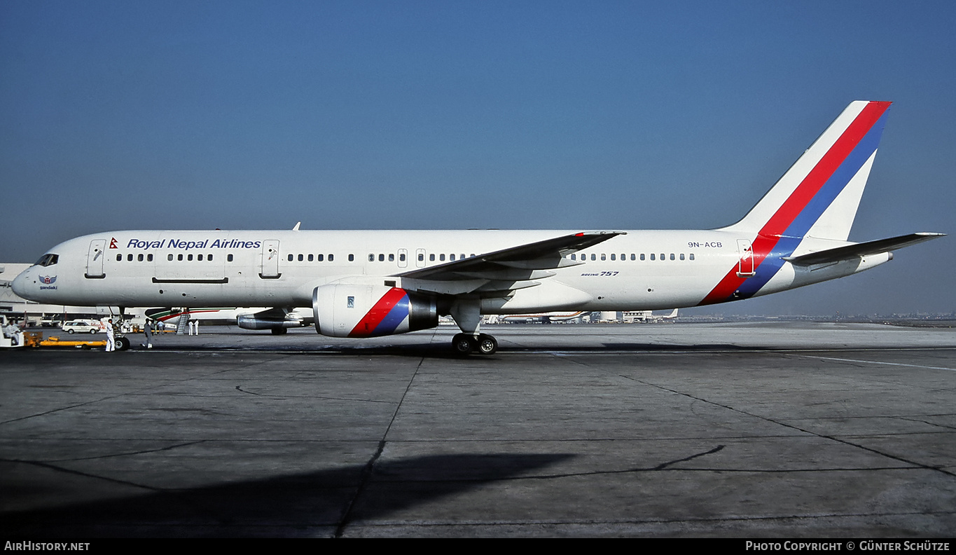 Aircraft Photo of 9N-ACB | Boeing 757-2F8C | Royal Nepal Airlines | AirHistory.net #729586