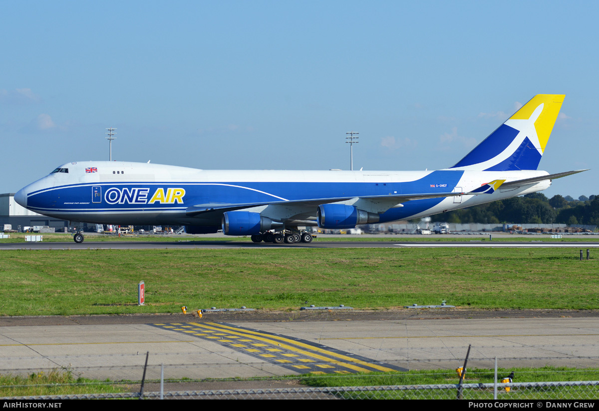 Aircraft Photo of G-ONEF | Boeing 747-428ERF | One Air | AirHistory.net #729612