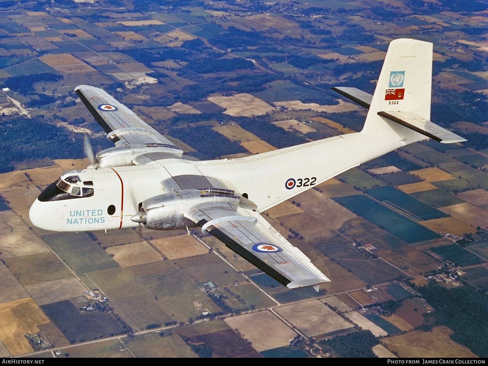 Aircraft Photo of 5322 | De Havilland Canada CC-108 Caribou 1A | Canada - Air Force | AirHistory.net #729614