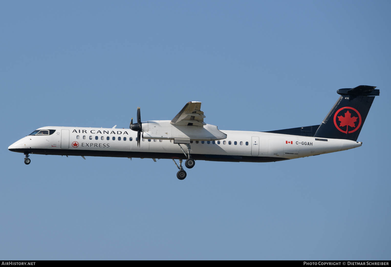 Aircraft Photo of C-GGAH | Bombardier DHC-8-402 Dash 8 | Air Canada Express | AirHistory.net #729619