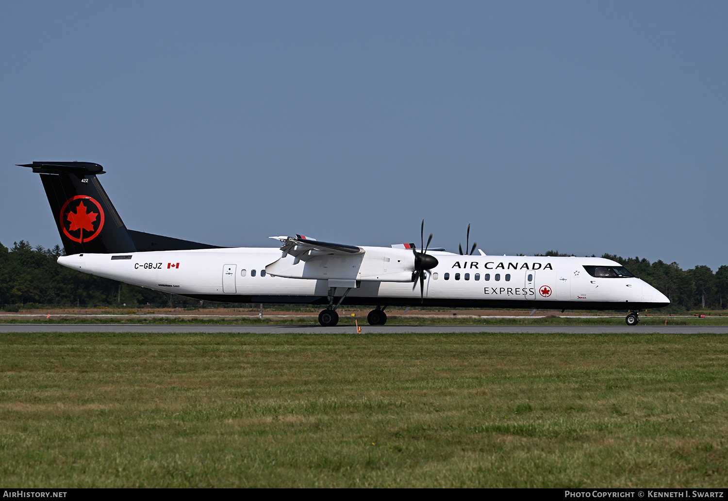 Aircraft Photo of C-GBJZ | Bombardier DHC-8-402 Dash 8 | Air Canada Express | AirHistory.net #729655