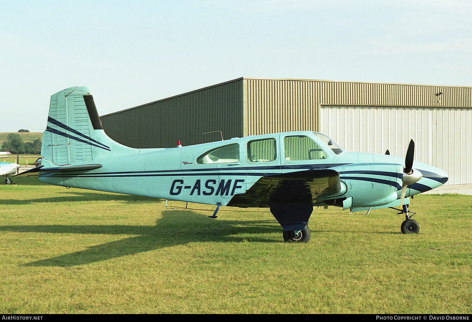 Aircraft Photo of G-ASMF | Beech D95A Travel Air | AirHistory.net #729661