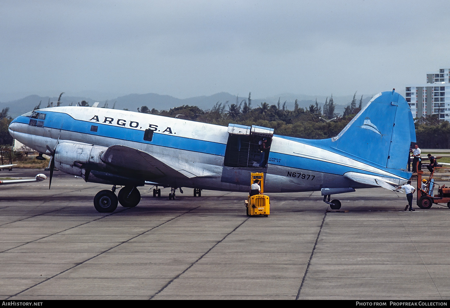 Aircraft Photo of N67977 | Curtiss C-46F Commando | Aerolíneas Argo | AirHistory.net #729664