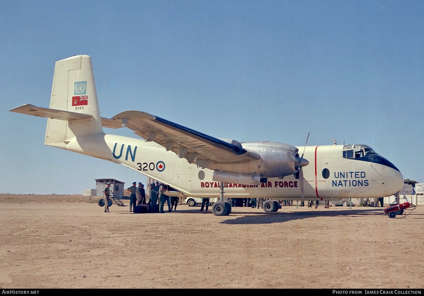 Aircraft Photo of 5320 | De Havilland Canada CC-108 Caribou 1A | United Nations | AirHistory.net #729665