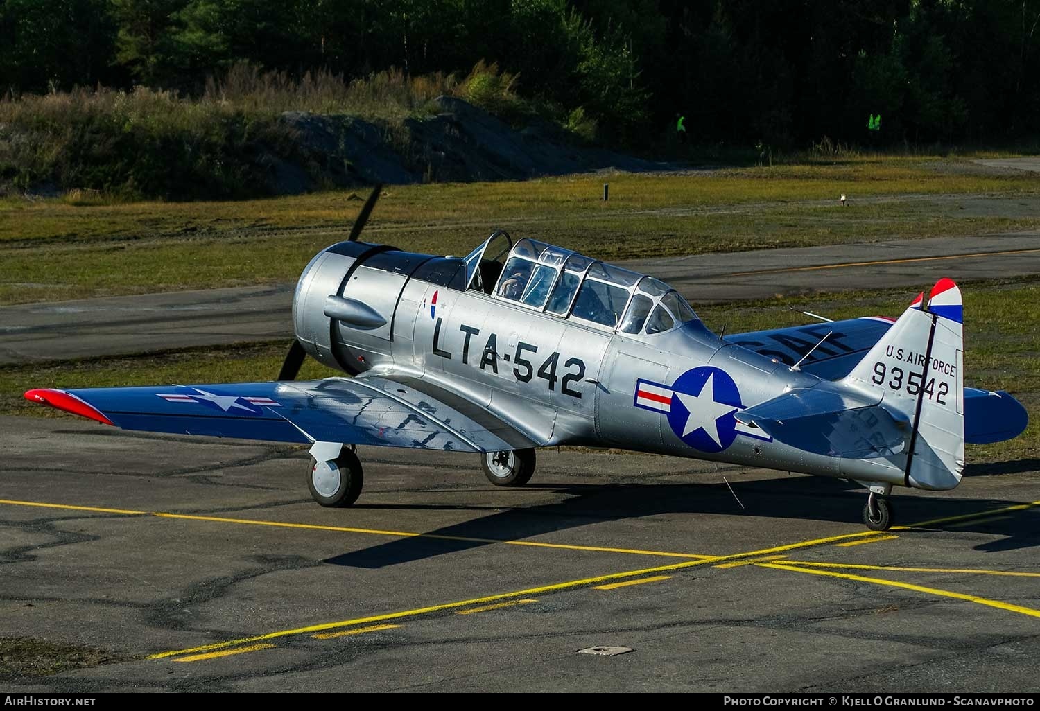Aircraft Photo of LN-PFX / 93542 | North American Harvard Mk4 | Norwegian Flying Aces | USA - Air Force | AirHistory.net #729675