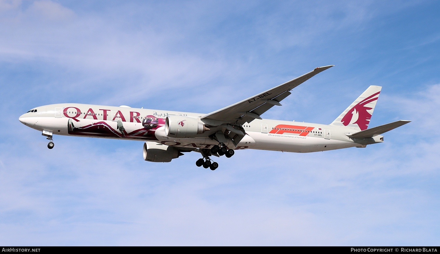 Aircraft Photo of A7-BEL | Boeing 777-300/ER | Qatar Airways | AirHistory.net #729727