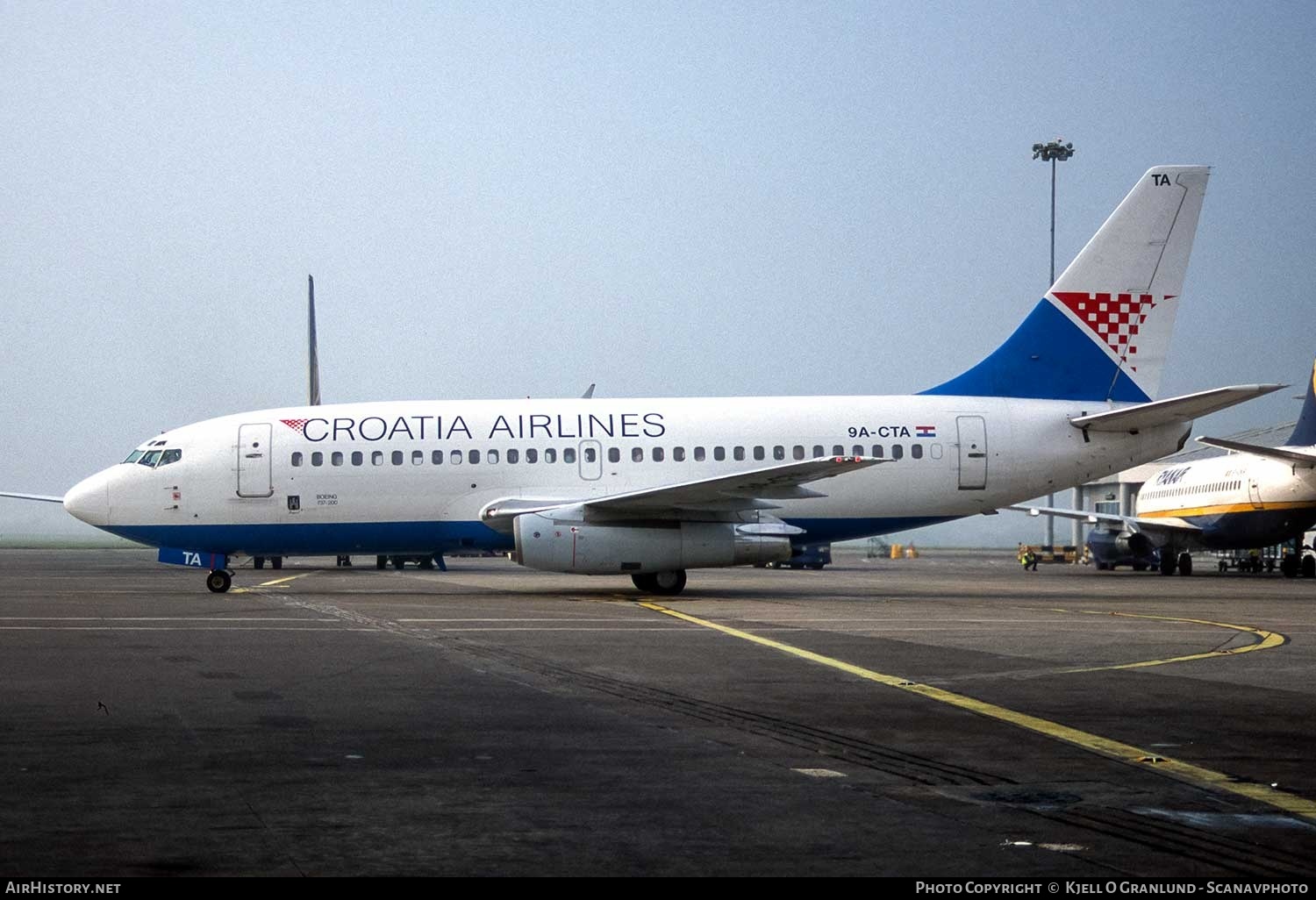 Aircraft Photo of 9A-CTA | Boeing 737-230/Adv | Croatia Airlines | AirHistory.net #729737