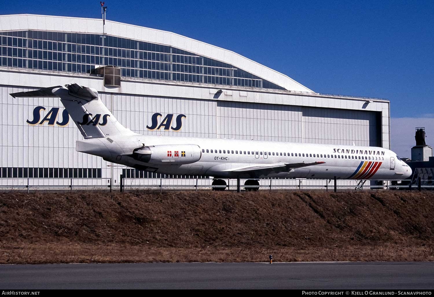 Aircraft Photo of OY-KHC | McDonnell Douglas MD-82 (DC-9-82) | Scandinavian Airlines - SAS | AirHistory.net #729741