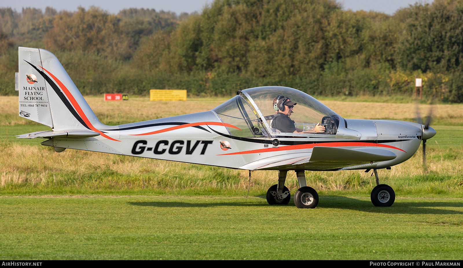 Aircraft Photo of G-CGVT | Cosmik EV-97 TeamEurostar UK | Mainair Flying School | AirHistory.net #729774
