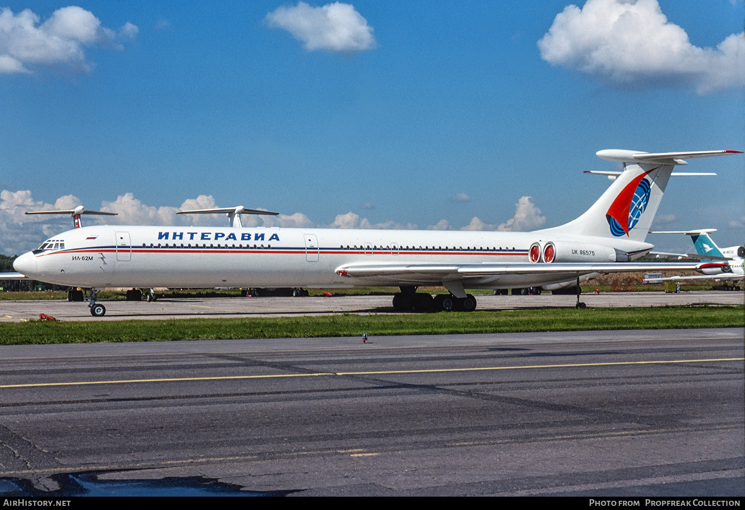 Aircraft Photo of UK-86575 | Ilyushin Il-62M | Interavia Airlines | AirHistory.net #729775