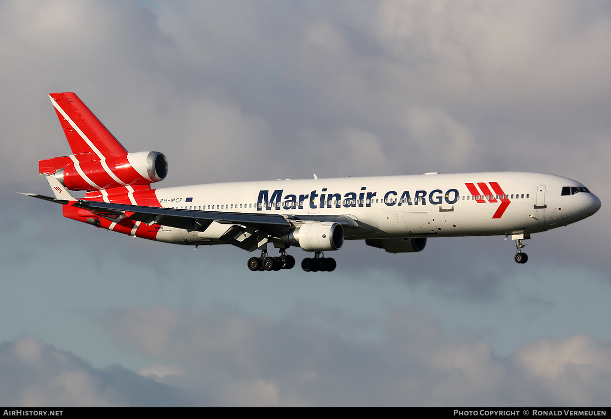 Aircraft Photo of PH-MCP | McDonnell Douglas MD-11CF | Martinair Cargo | AirHistory.net #729779