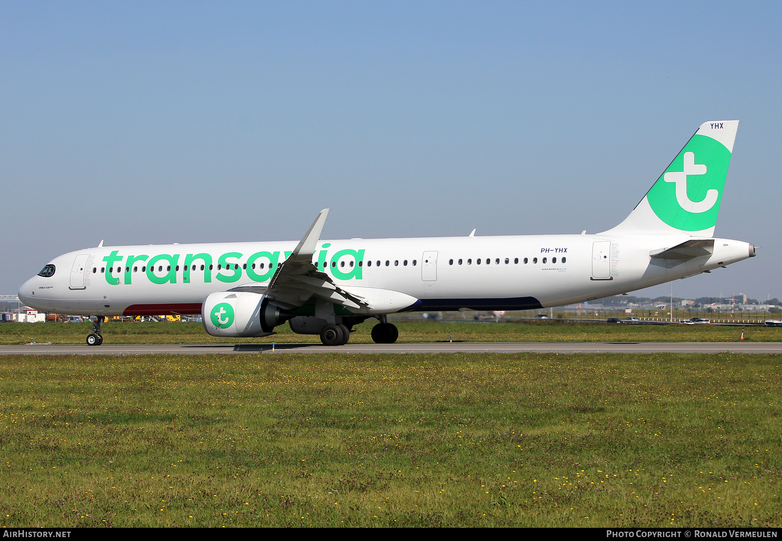 Aircraft Photo of PH-YHX | Airbus A321-252NX | Transavia | AirHistory.net #729785