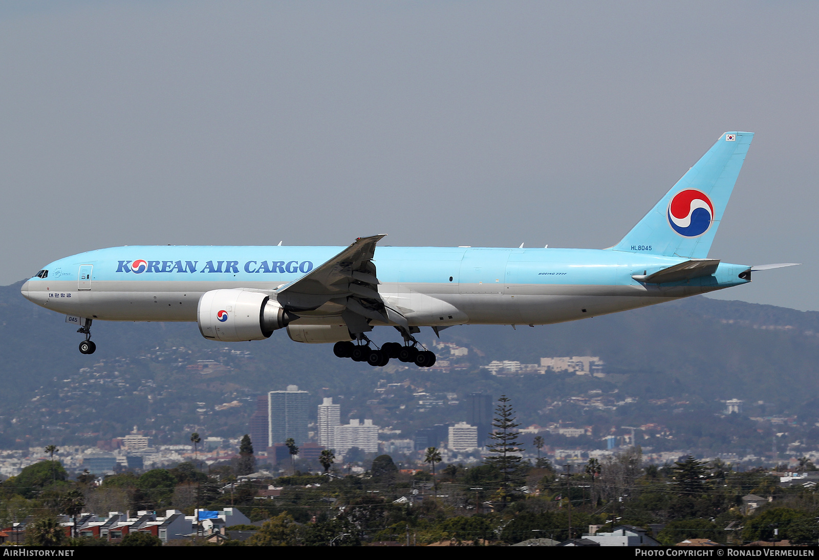 Aircraft Photo of HL8045 | Boeing 777-F | Korean Air Cargo | AirHistory.net #729796