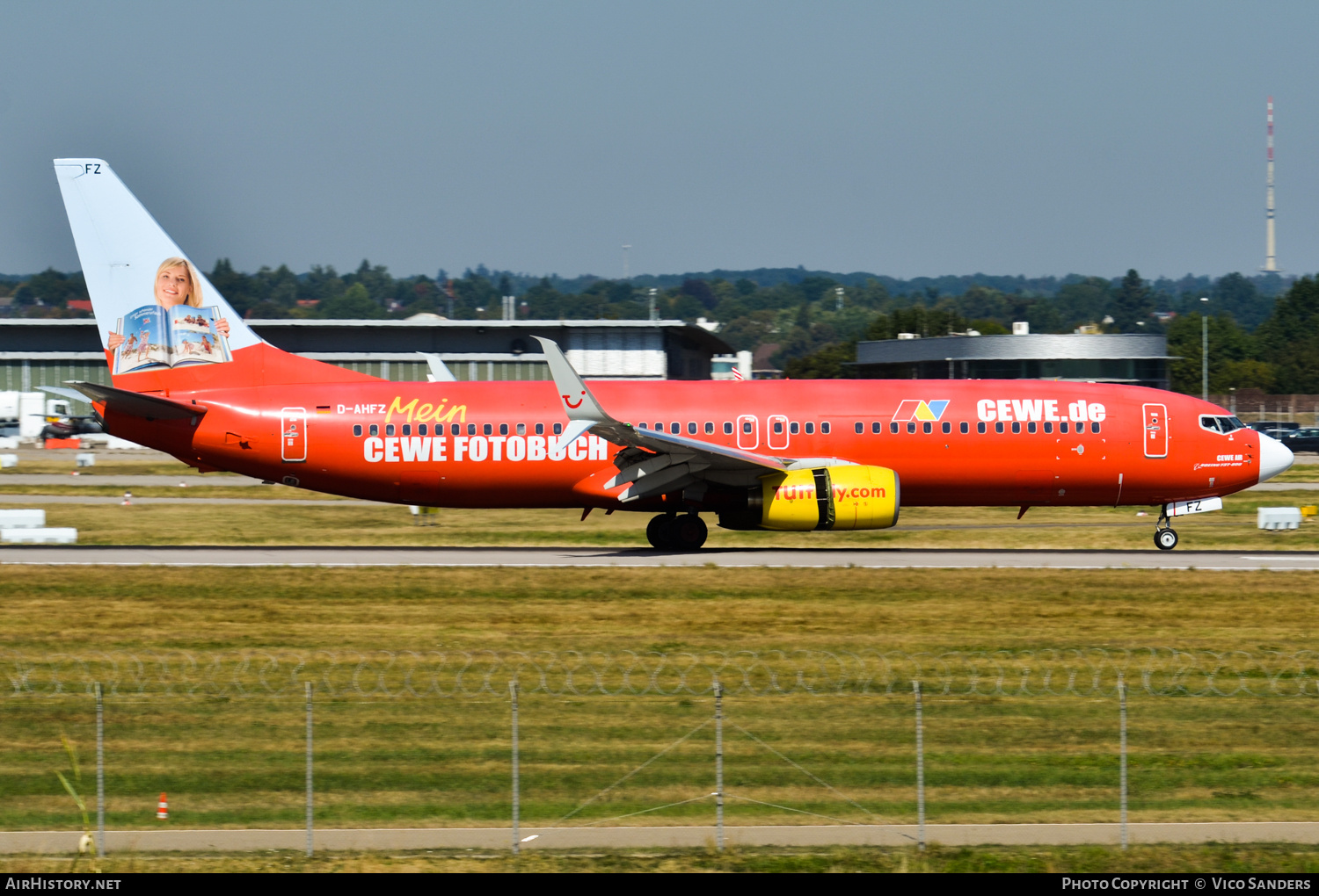 Aircraft Photo of D-AHFZ | Boeing 737-8K5 | TUIfly | AirHistory.net #729803