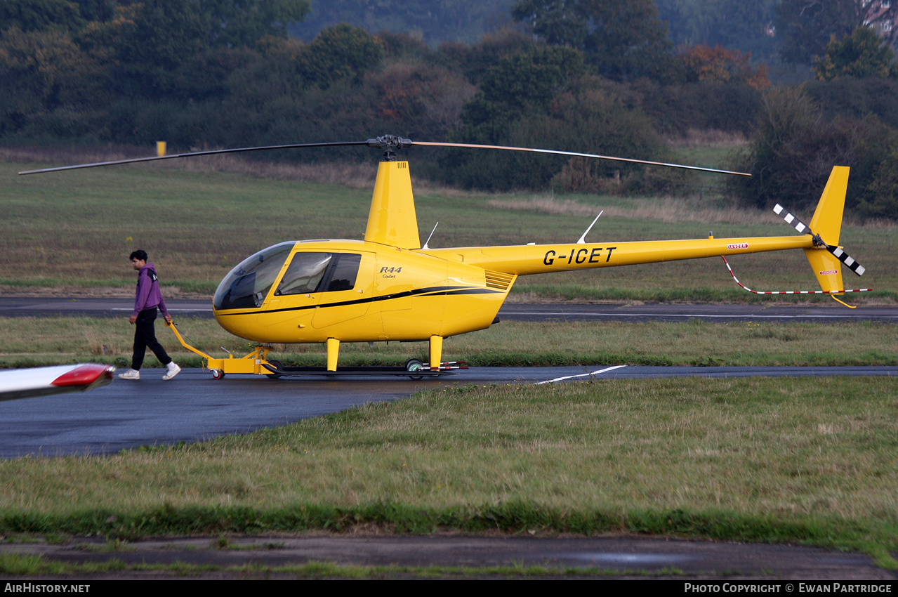Aircraft Photo of G-ICET | Robinson R-44 Cadet | AirHistory.net #729834
