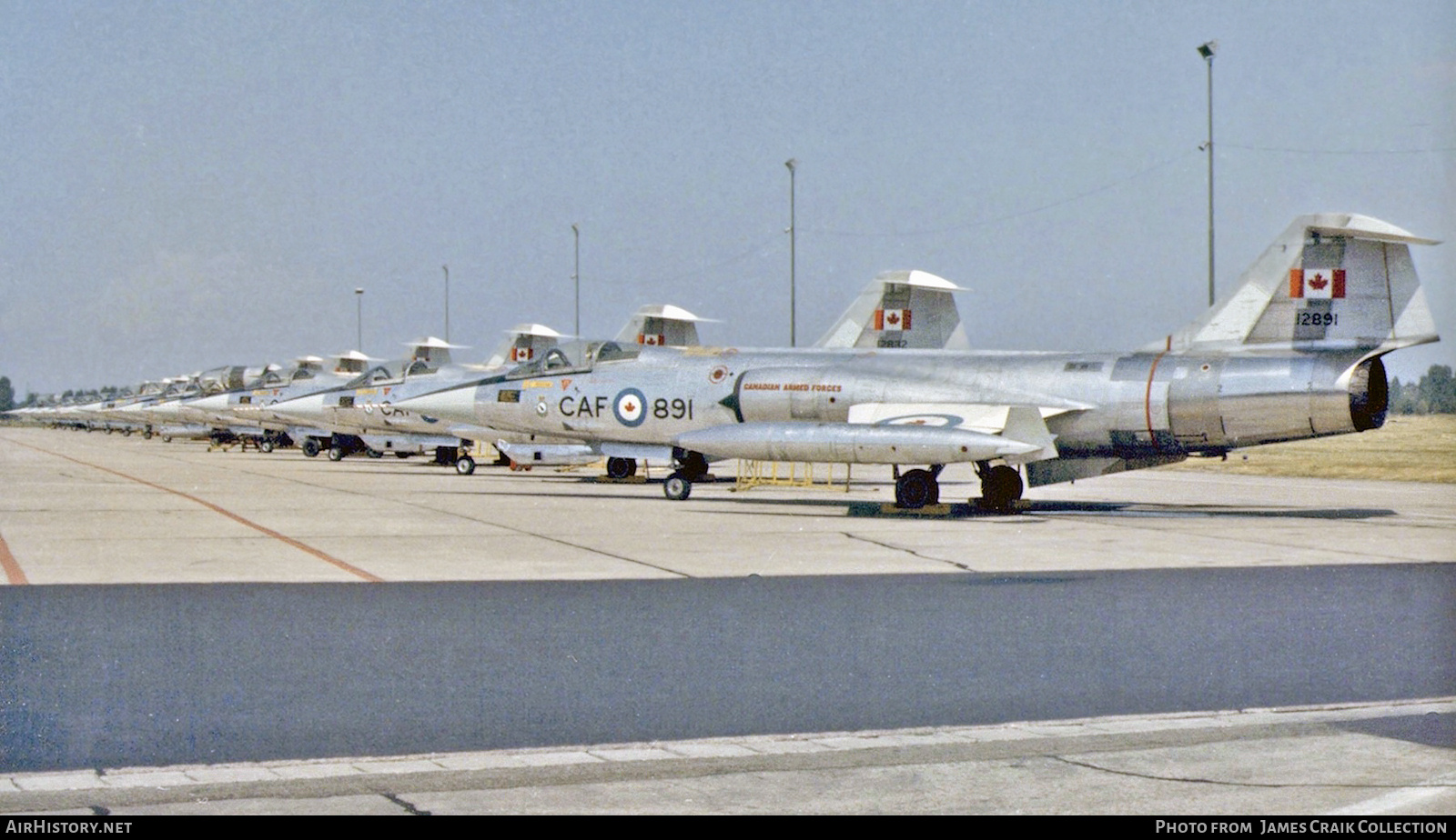 Aircraft Photo of 12891 | Canadair CF-104 Starfighter | Canada - Air Force | AirHistory.net #729865