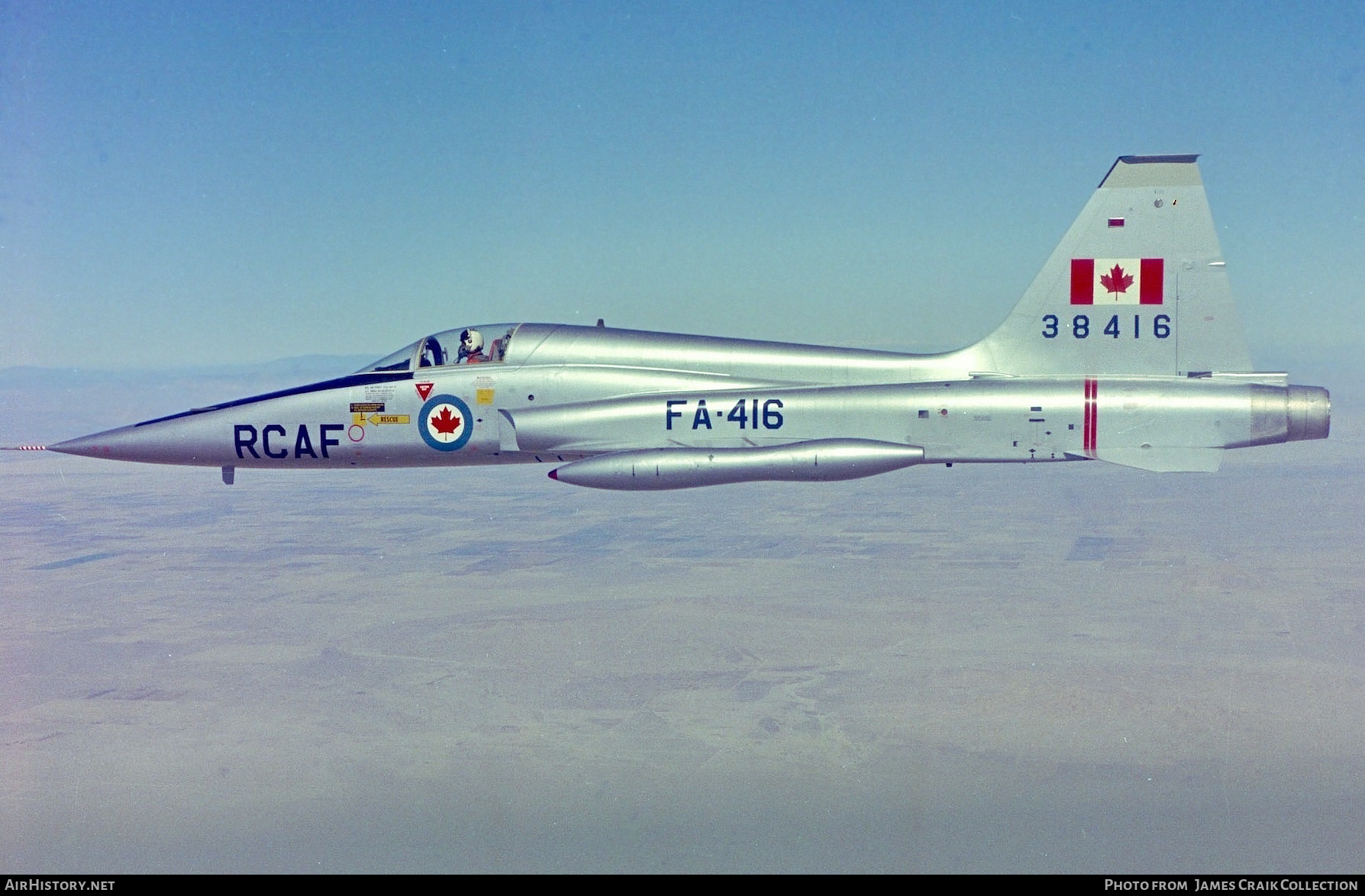 Aircraft Photo of 38416 | Northrop F-5A Freedom Fighter | Canada - Air Force | AirHistory.net #729866