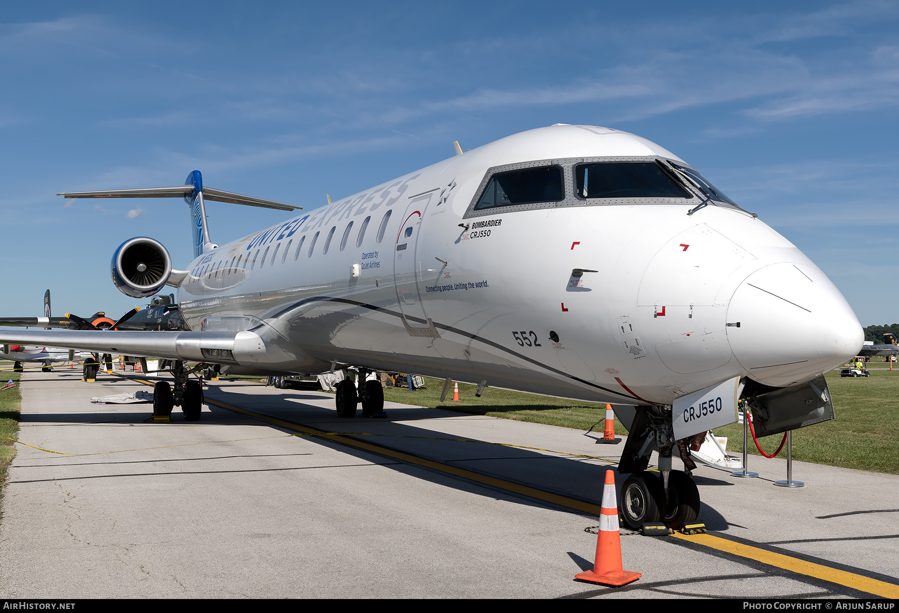 Aircraft Photo of N552GJ | Bombardier CRJ-550 (CL-600-2C11) | United Express | AirHistory.net #729880