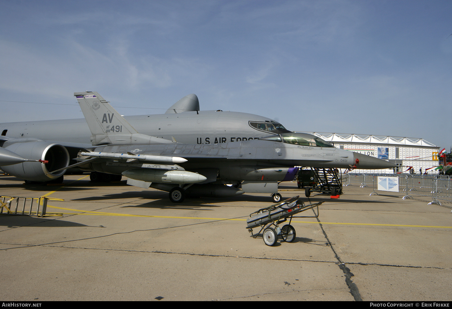 Aircraft Photo of 88-0491 / AF88-491 | General Dynamics F-16C Fighting Falcon | USA - Air Force | AirHistory.net #729883