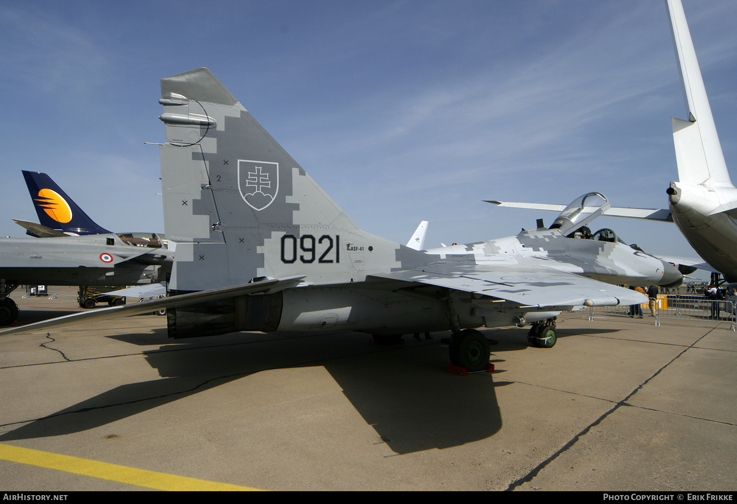 Aircraft Photo of 0921 | Mikoyan-Gurevich MiG-29AS (9-12A) | Slovakia - Air Force | AirHistory.net #729899