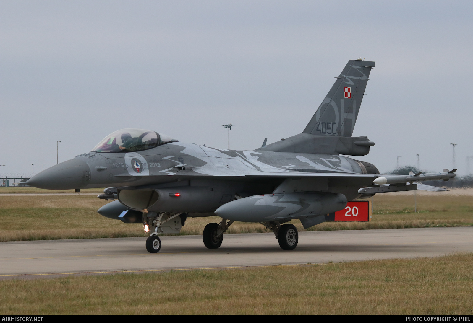 Aircraft Photo of 4050 | General Dynamics F-16C Fighting Falcon | Poland - Air Force | AirHistory.net #729918