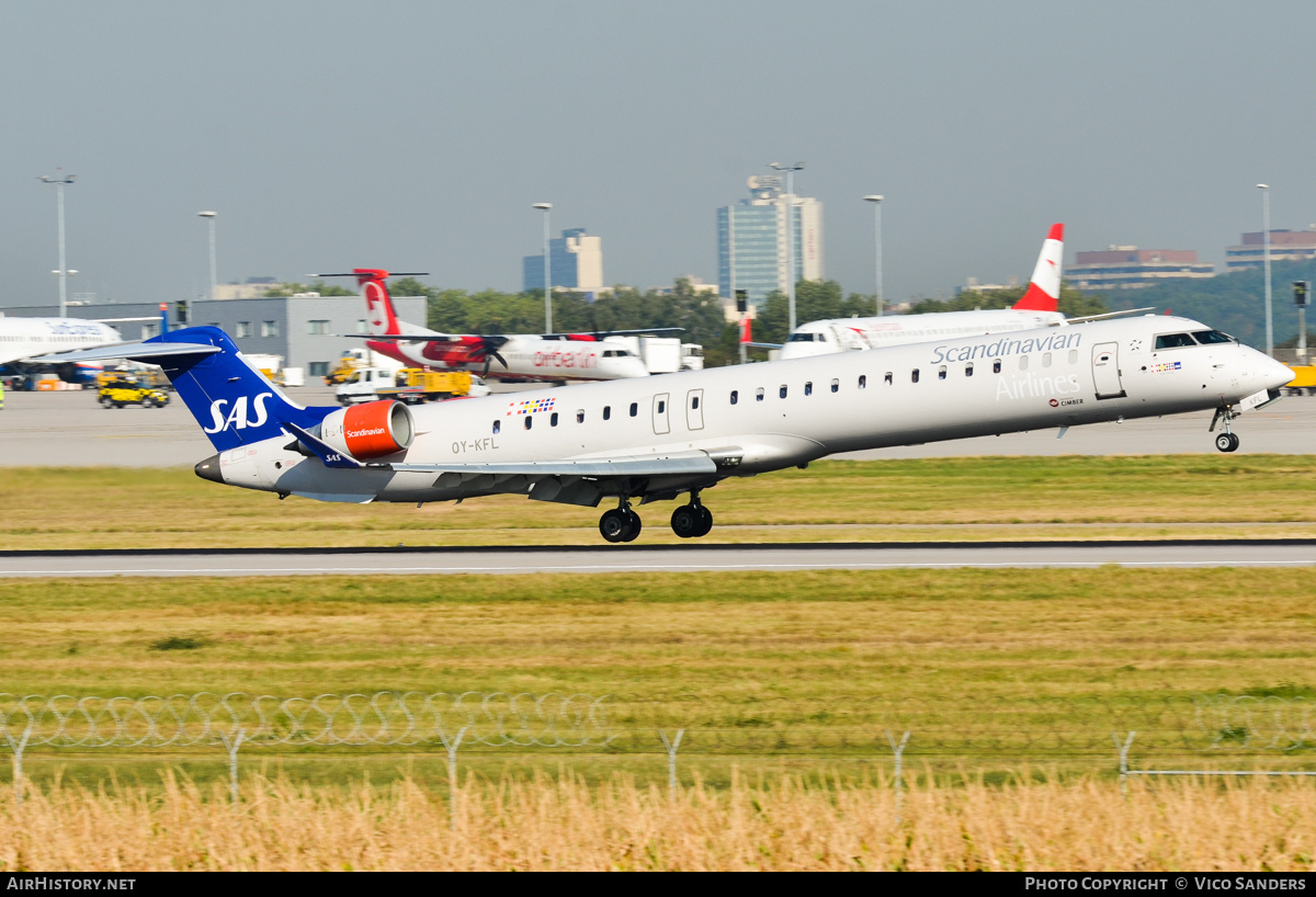 Aircraft Photo of OY-KFL | Bombardier CRJ-900 (CL-600-2D24) | Scandinavian Airlines - SAS | AirHistory.net #729931
