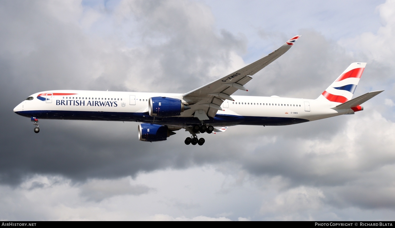 Aircraft Photo of G-XWBS | Airbus A350-1041 | British Airways | AirHistory.net #729956