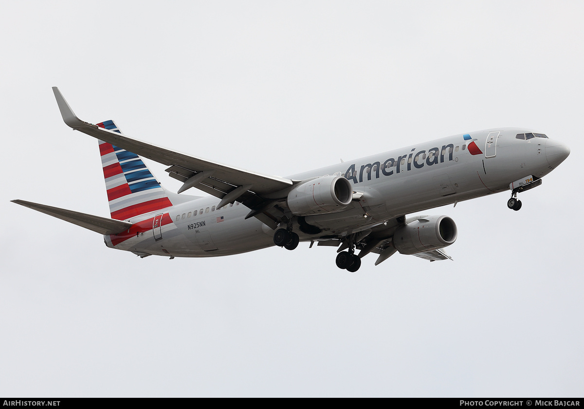 Aircraft Photo of N925NN | Boeing 737-823 | American Airlines | AirHistory.net #729961