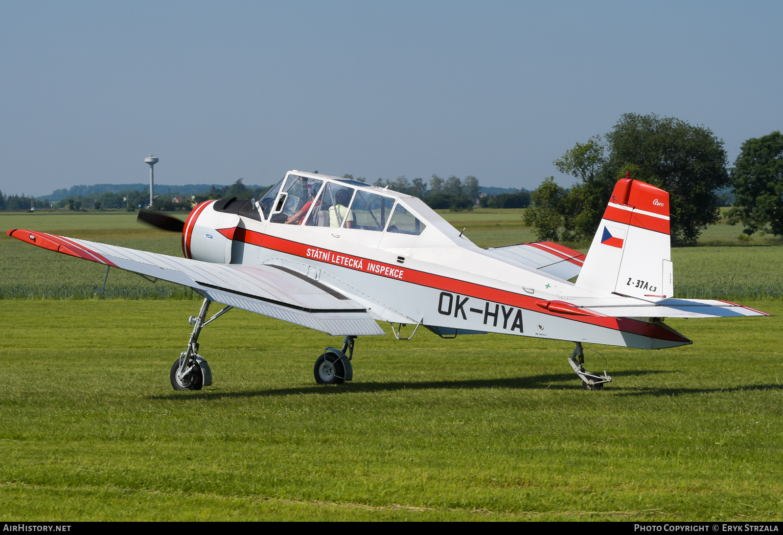 Aircraft Photo of OK-HYA | Zlin Z-37A-C3 Cmelak | Státní Letecká Inspekce | AirHistory.net #729993