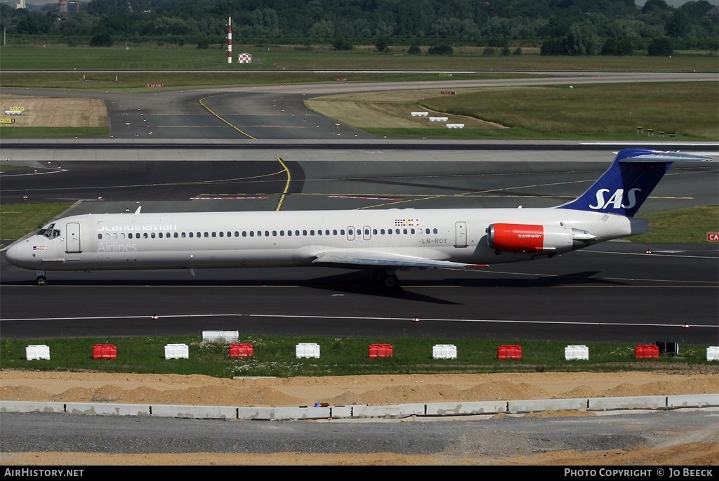 Aircraft Photo of LN-ROY | McDonnell Douglas MD-82 (DC-9-82) | Scandinavian Airlines - SAS | AirHistory.net #730009