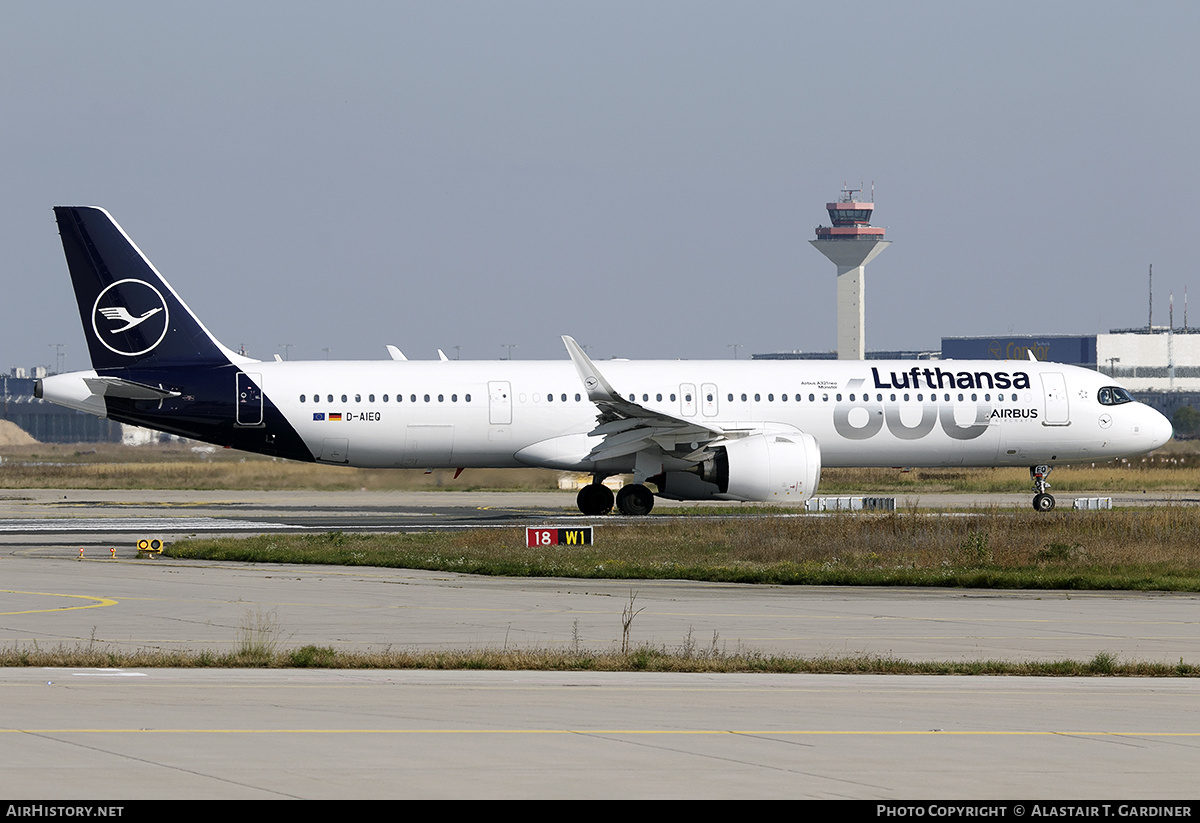 Aircraft Photo of D-AIEQ | Airbus A321-271NX | Lufthansa | AirHistory.net #730026