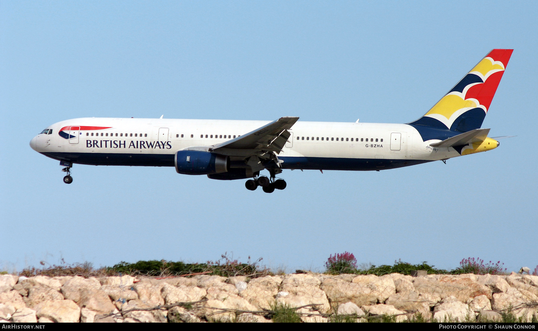 Aircraft Photo of G-BZHA | Boeing 767-336/ER | British Airways | AirHistory.net #730058