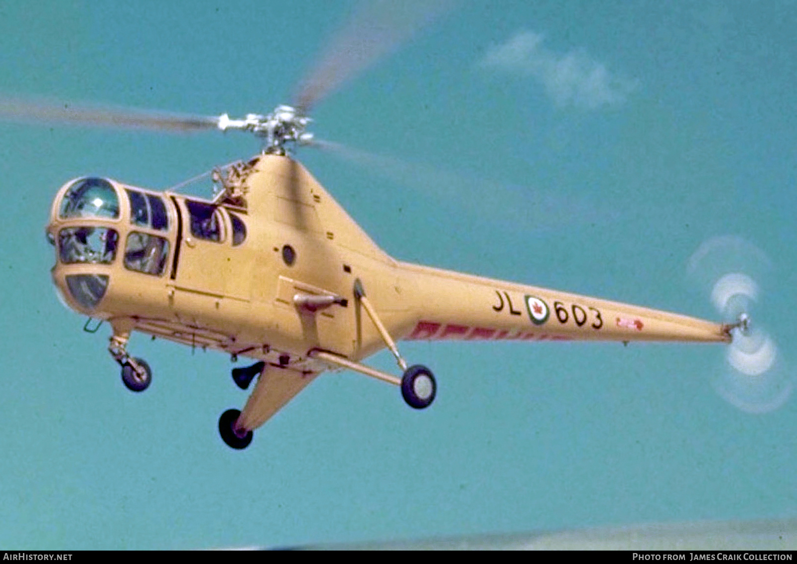 Aircraft Photo of 9603 | Sikorsky H-5 | Canada - Air Force | AirHistory.net #730063